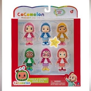 CoComelon Family & Friends Shark 6 Pack